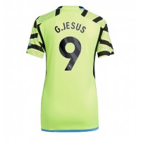 Camisa de time de futebol Arsenal Gabriel Jesus #9 Replicas 2º Equipamento Feminina 2023-24 Manga Curta